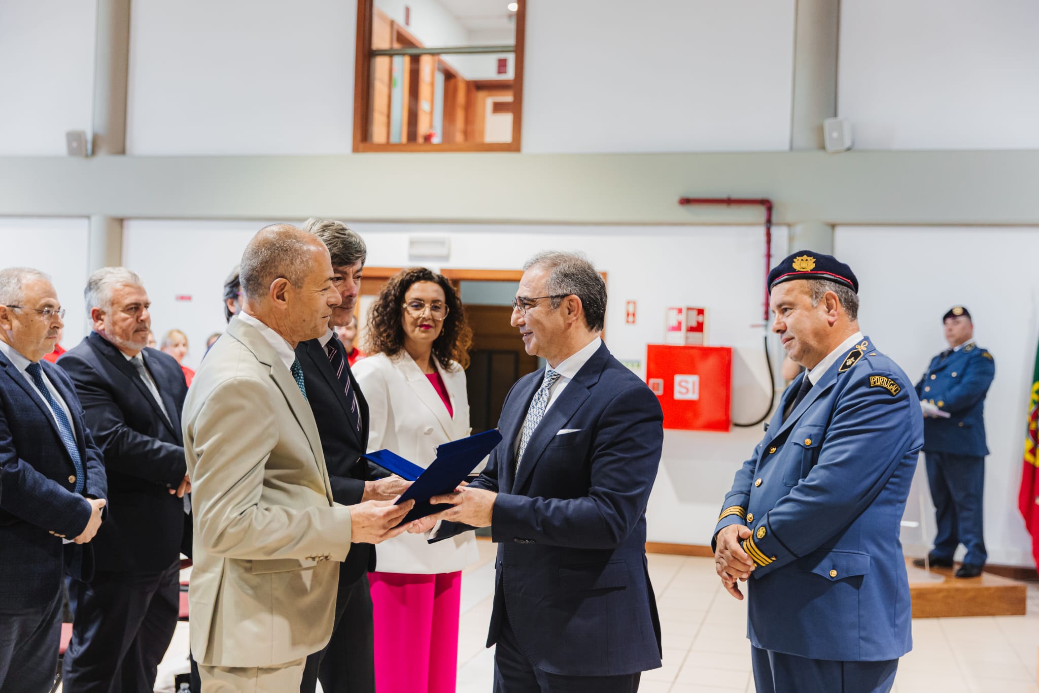 Presidente da Autarquia marca presença no 3.º Encontro Regional de Bombeiros Profissionais dos Açores